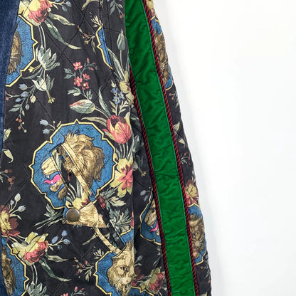 Gucci Colorful Floral Print Zip Jacket