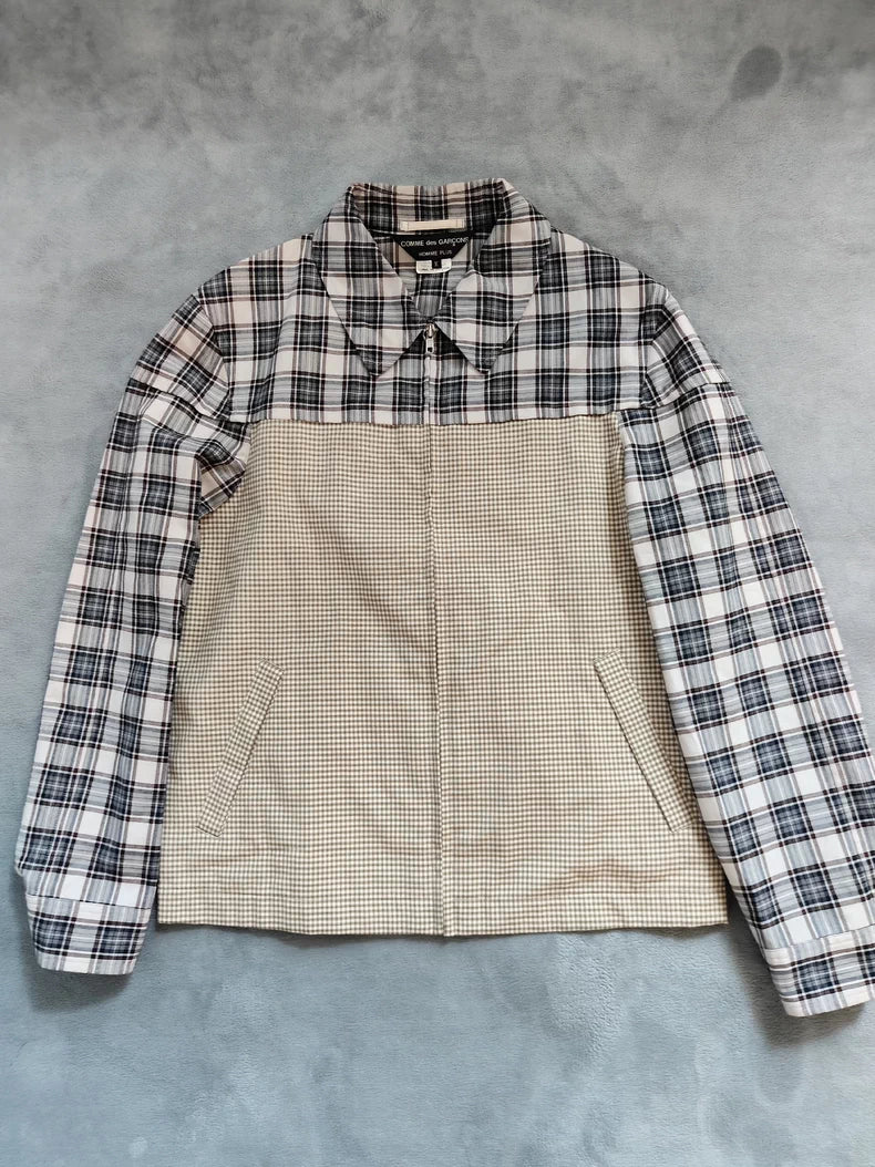 Comme des Garcons Houndstooth Short Jacket