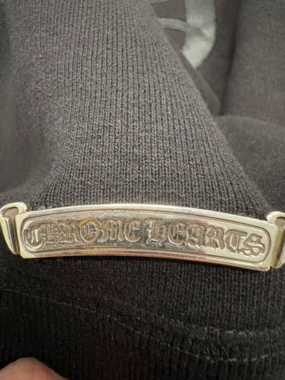 Chrome Hearts Black Embroidered CH Sweatshirt-yf