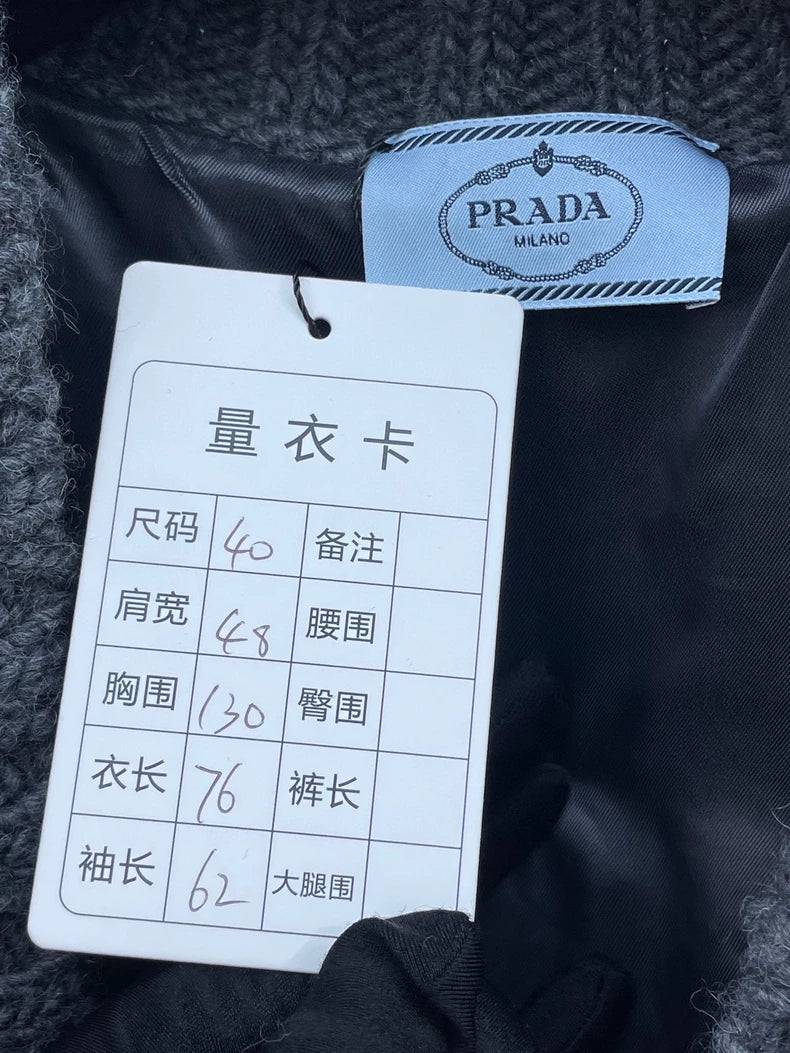 Prada Sequin Knitted Cardigan for Spring Summer