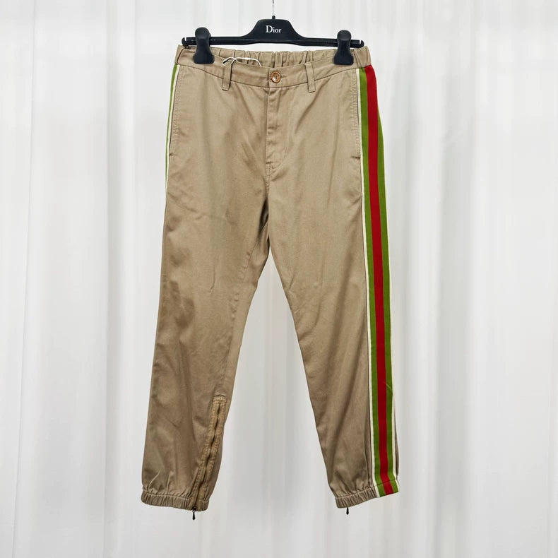 Gucci Red Green Web Double G Pants-yf
