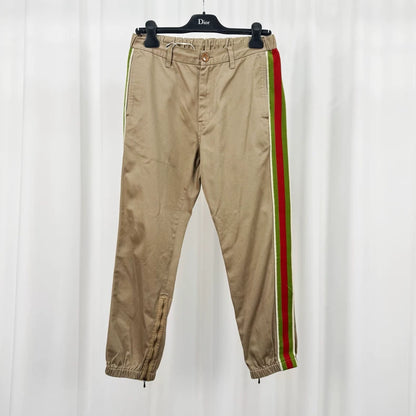 Gucci Red Green Web Double G Pants-yf