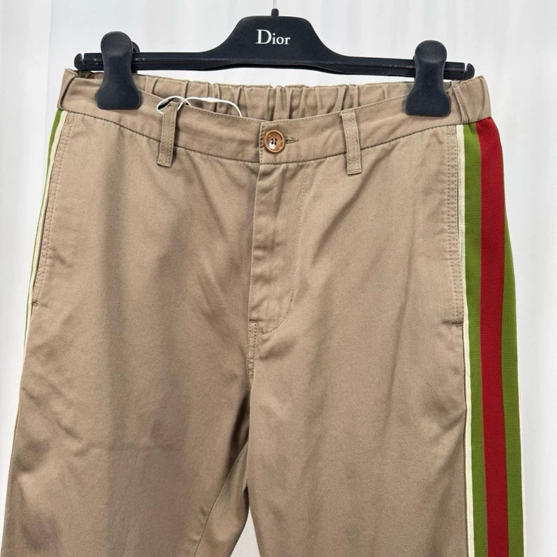 Gucci Red Green Web Double G Pants-yf