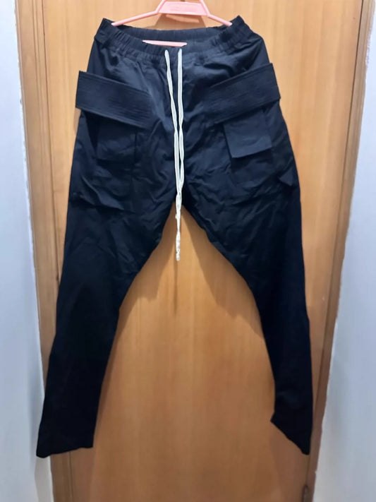 Rick Owens Double Ring Nylon Pants