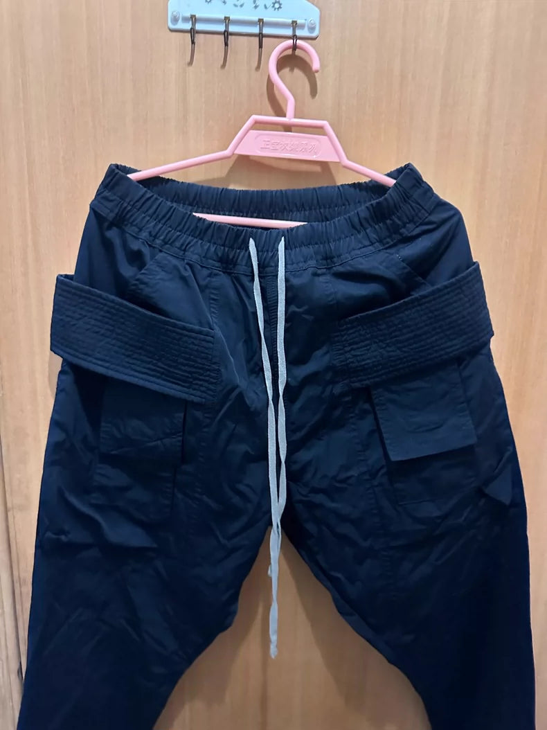 Rick Owens Double Ring Nylon Pants