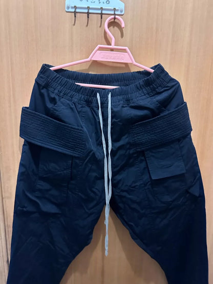 Rick Owens Double Ring Nylon Pants