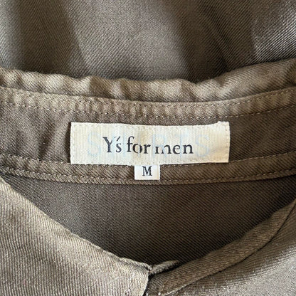 Olive Green Wool Shirt by Yohji Yamamoto