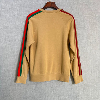 Gucci x Adidas Striped Embroidery Sweatshirt