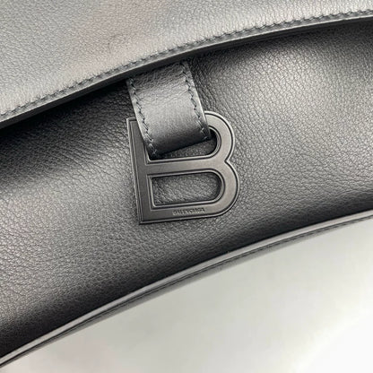 Balenciaga Downtown Hourglass Shoulder Bag