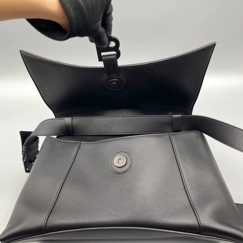 Balenciaga Downtown Hourglass Shoulder Bag