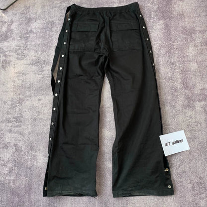 Rick Owens Wide-Leg Button Pants