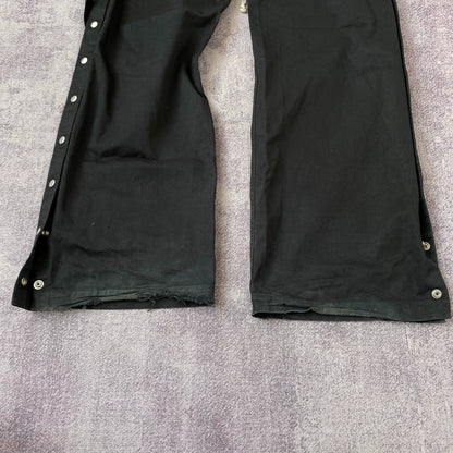 Rick Owens Wide-Leg Button Pants