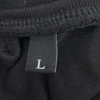 Black Logo Cotton Short Sleeve T-Shirt