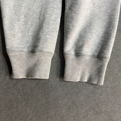 Dior Grey Embroidered Logo Hoodie