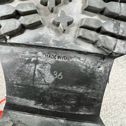 Black High-Top Lace-Up Boots