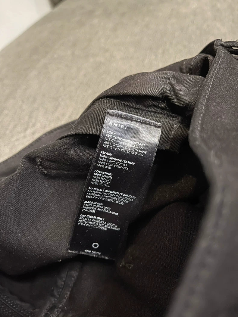 Amiri MX1 Distressed Denim Pants Size 28