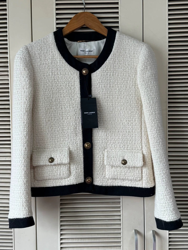 Saint Laurent Women's Short Coat