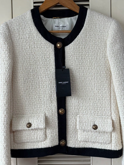 Saint Laurent Women's Short Coat