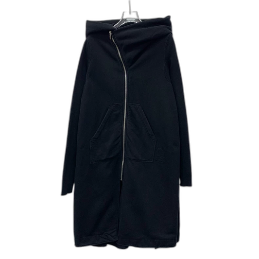 Rick Owens Black Zip Hoodie Long Sleeve