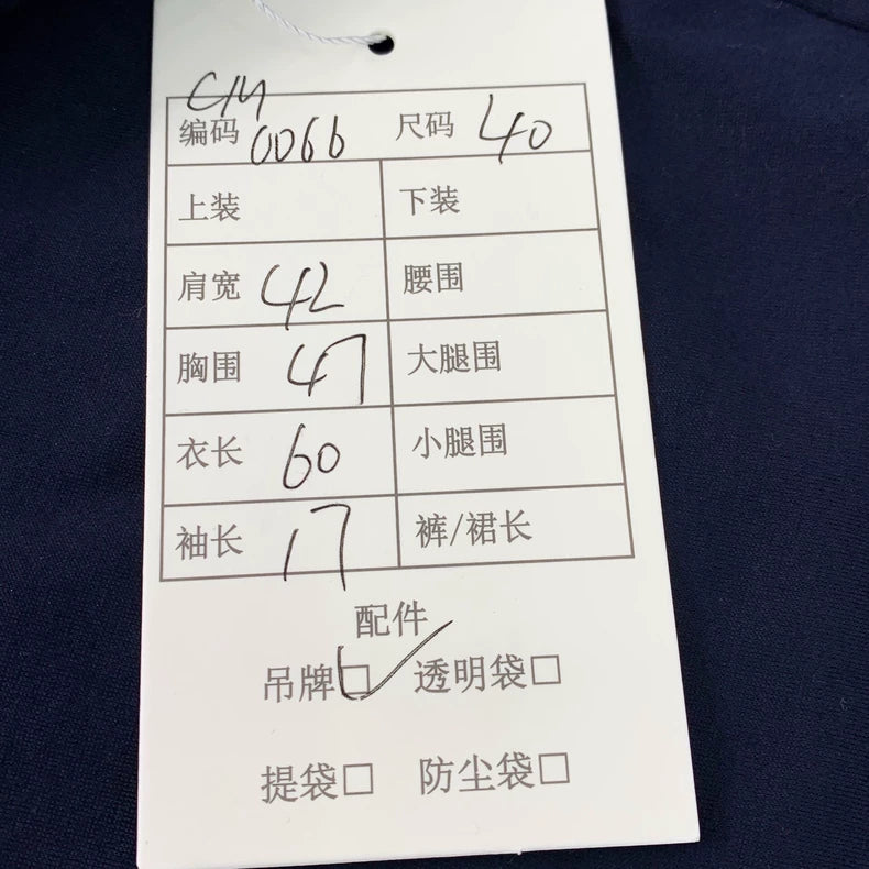 Prada Cotton Logo Tee in Dark Blue