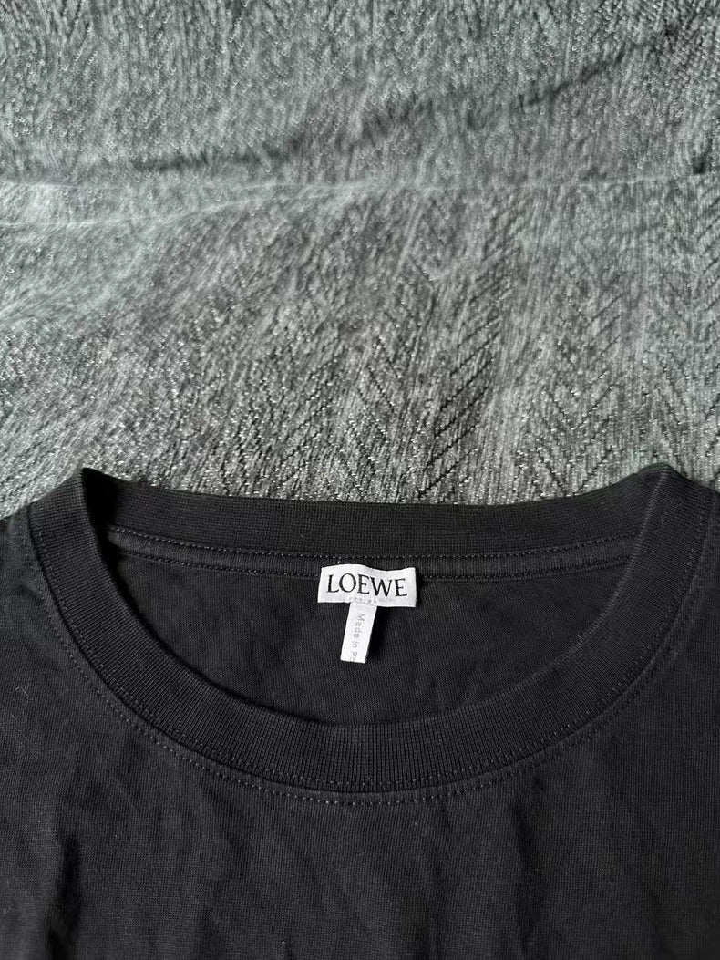 Loewe Pink Logo Short Sleeve Shirt