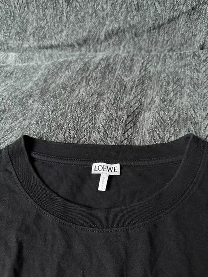 Loewe Pink Logo Short Sleeve Shirt