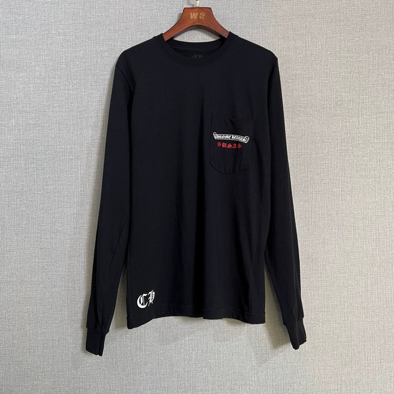 Chrome Hearts Black Flag Long Sleeve Shirt