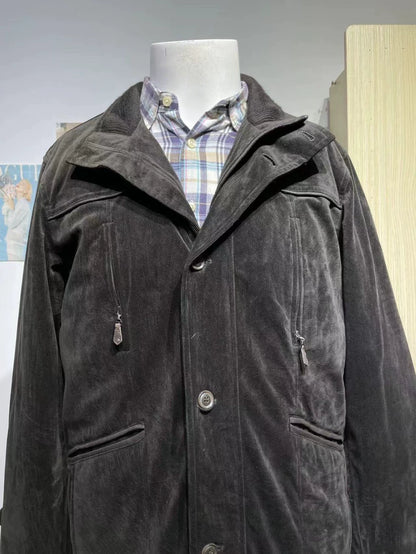 Brown Vintage High-End Men's Jacket