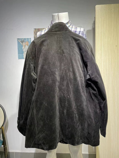 Brown Vintage High-End Men's Jacket