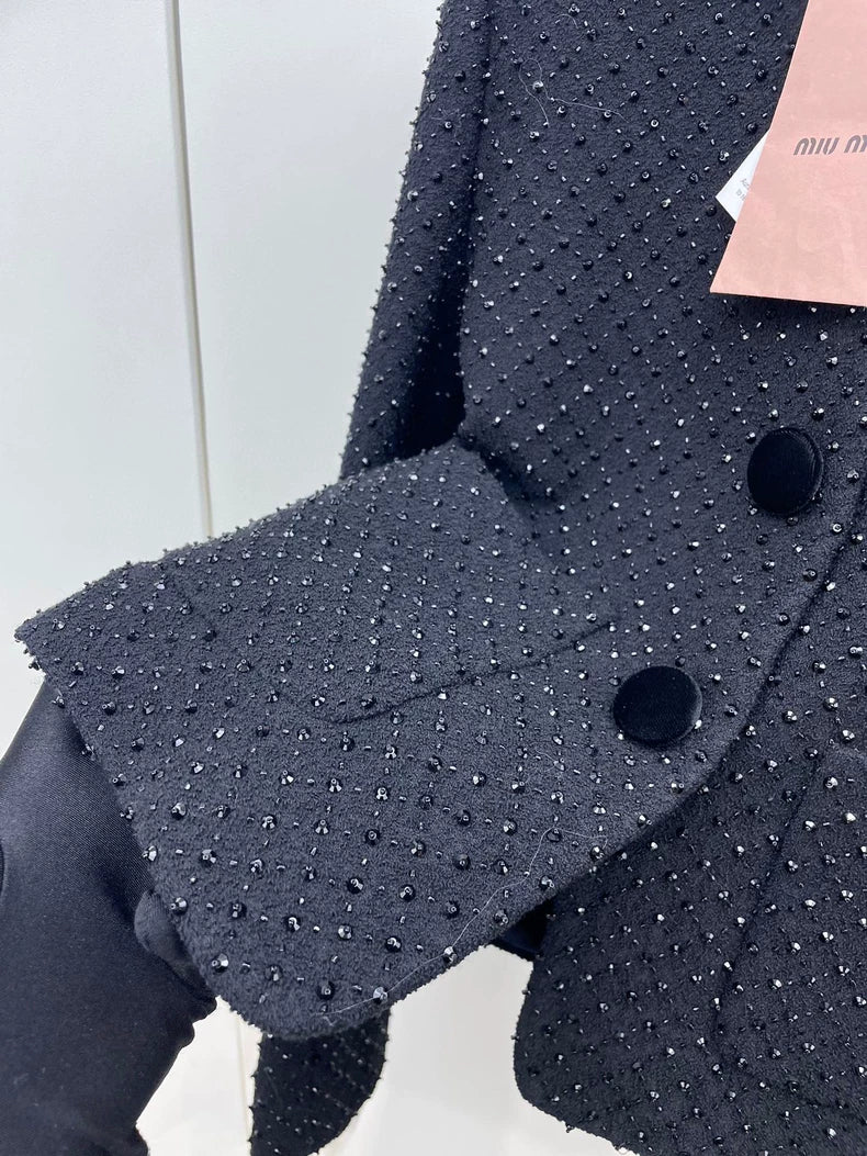 miumiu Full Diamond Jacket