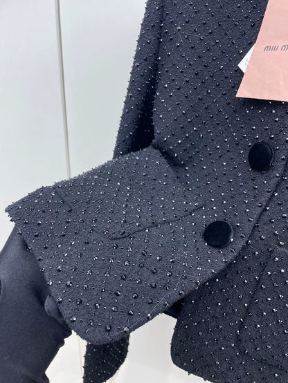 miumiu Full Diamond Jacket