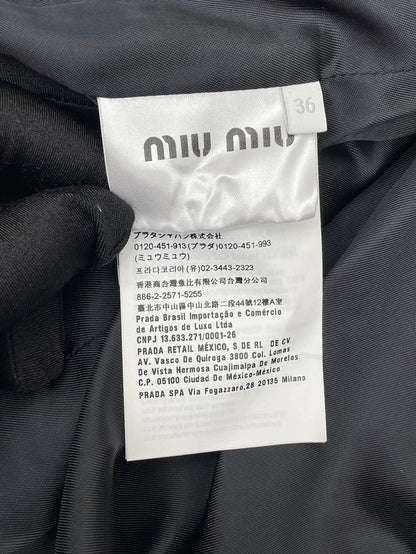 miumiu Full Diamond Jacket