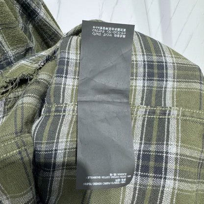 Saint Laurent SLP Plaid Flannel Shirt