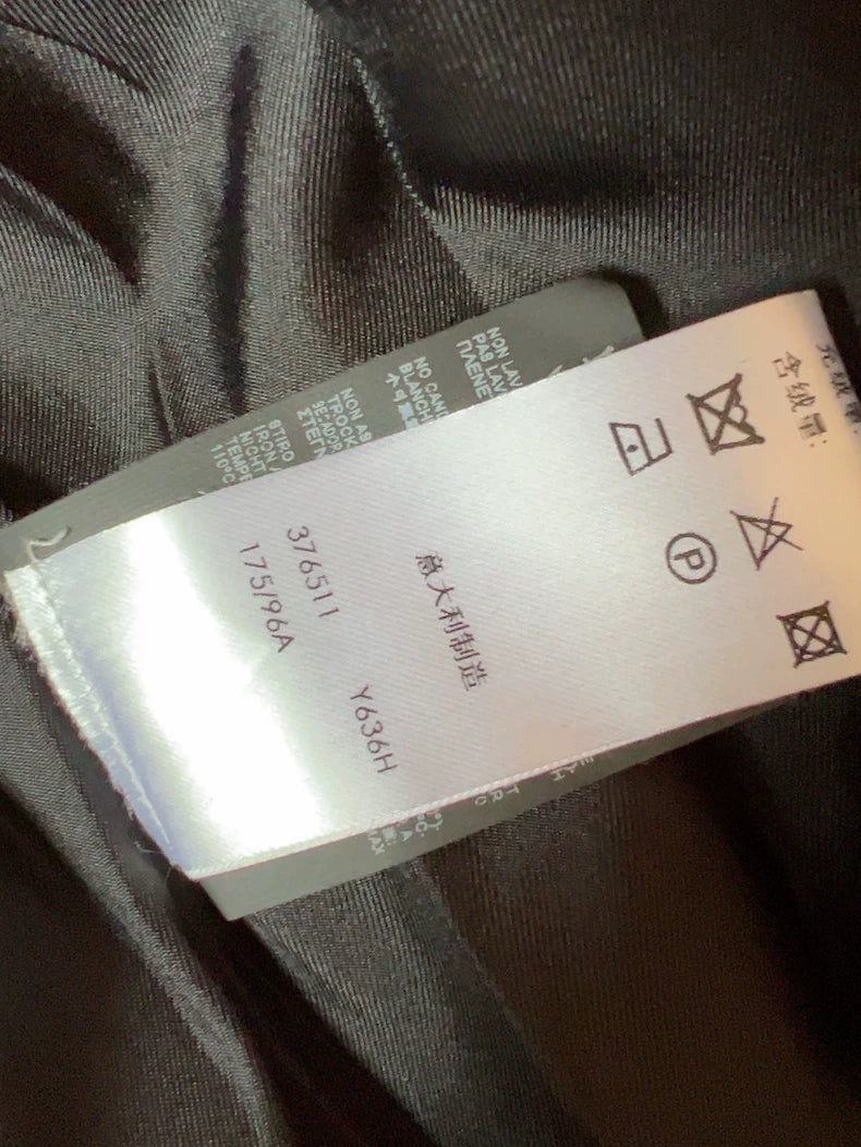 Saint Laurent Men's Black Jacket Italy