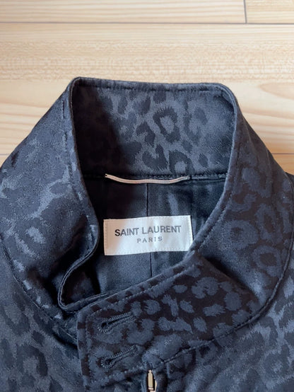 Saint Laurent Men's Black Jacket Italy