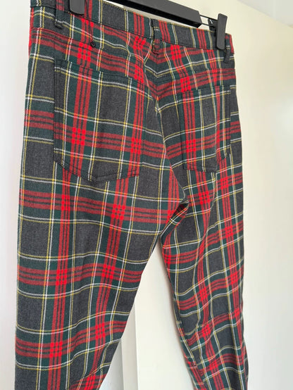 COMME des GARCONS 2013SS Plaid Pants