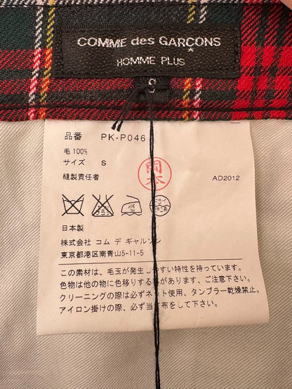 COMME des GARCONS 2013SS Plaid Pants