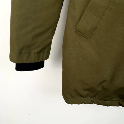 Canada Goose Parka with Hood in Olive Green