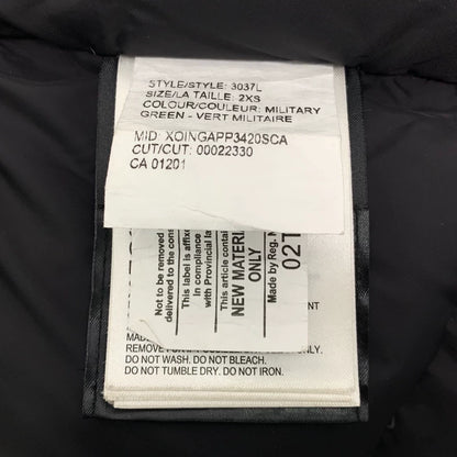 Canada Goose Parka with Hood in Olive Green