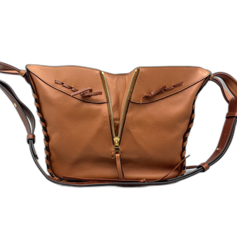Loewe Hammock Crossbody Bag in Caramel Color