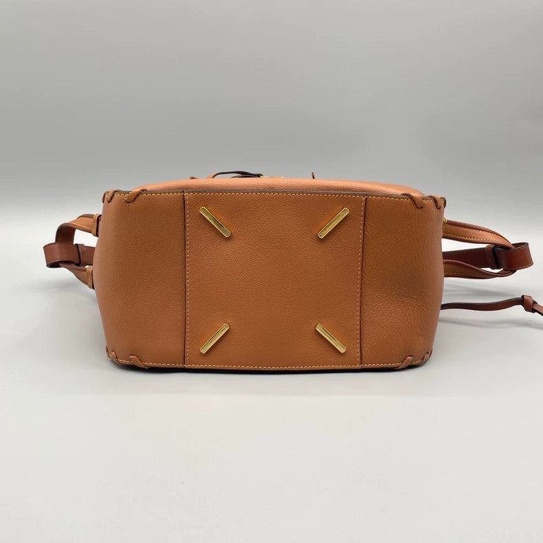 Loewe Hammock Crossbody Bag in Caramel Color