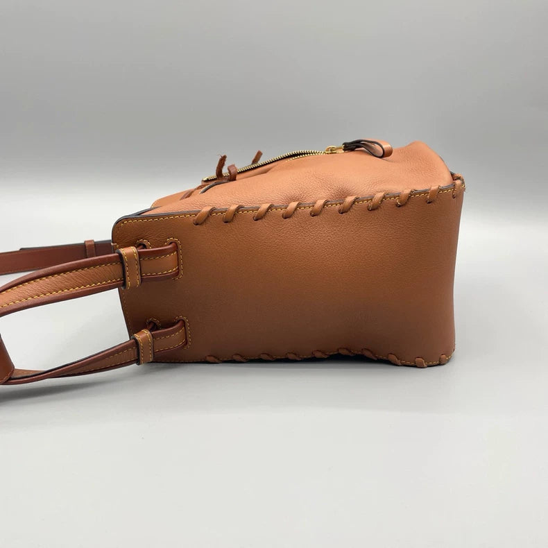 Loewe Hammock Crossbody Bag in Caramel Color