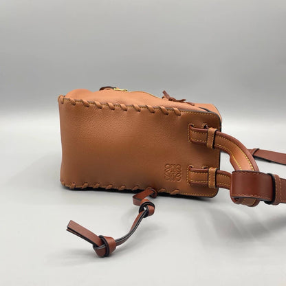 Loewe Hammock Crossbody Bag in Caramel Color