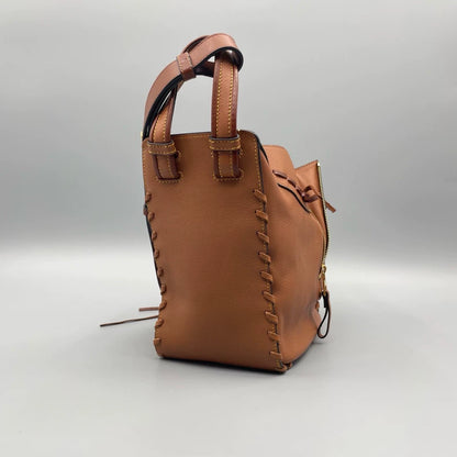 Loewe Hammock Crossbody Bag in Caramel Color