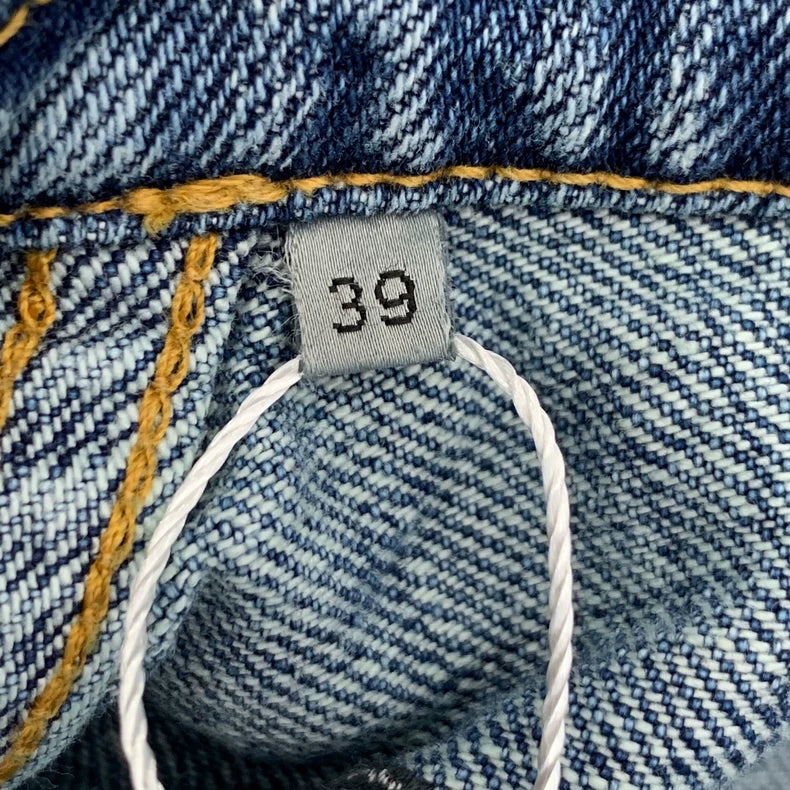 Dior Blue Embroidered Long Sleeve Shirt