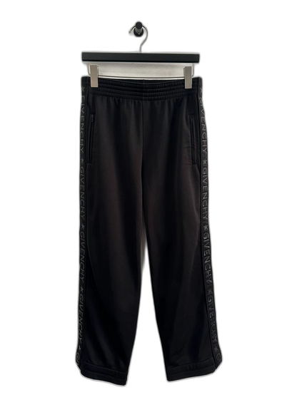 Givenchy Black Logo Side Sports Pants
