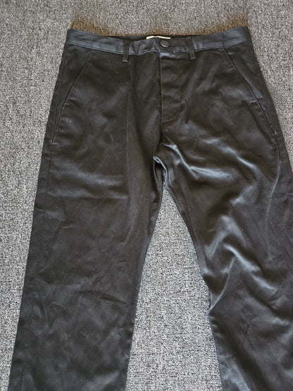 Black Casual Pants by Saint Laurent