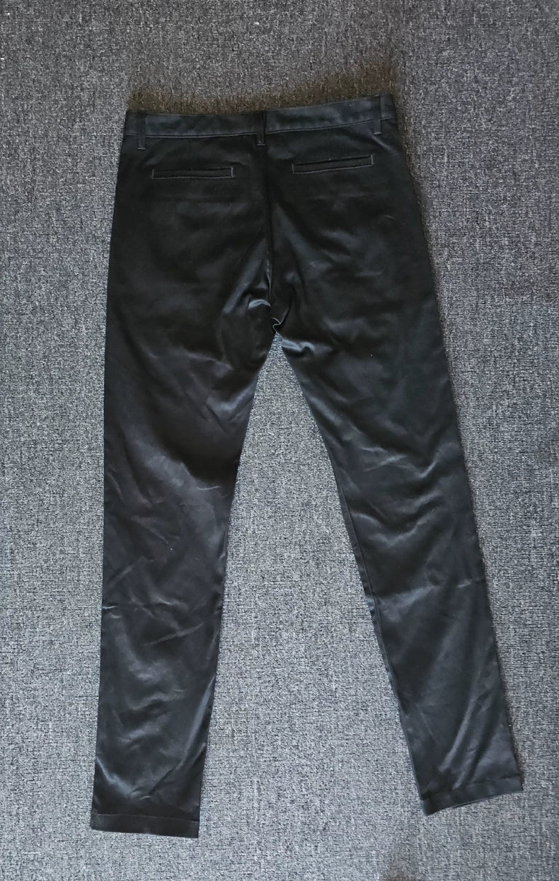 Black Casual Pants by Saint Laurent