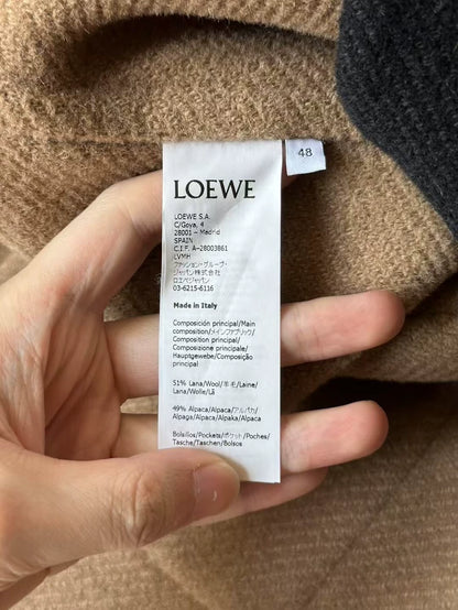 Loewe Wool Leather Jacket