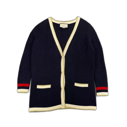 Gucci Knit Cardigan with Pearl Details